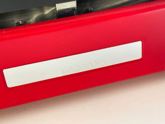 Image 1 of Machine à écrire vintage Sperry Remington Idol rouge années 1980, style rétro