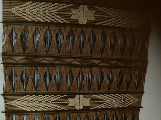 Autentico arazzo indiano da parete – handgemaakt, Decorazioni murali, Cotton, Textile (photo 4 of 5)