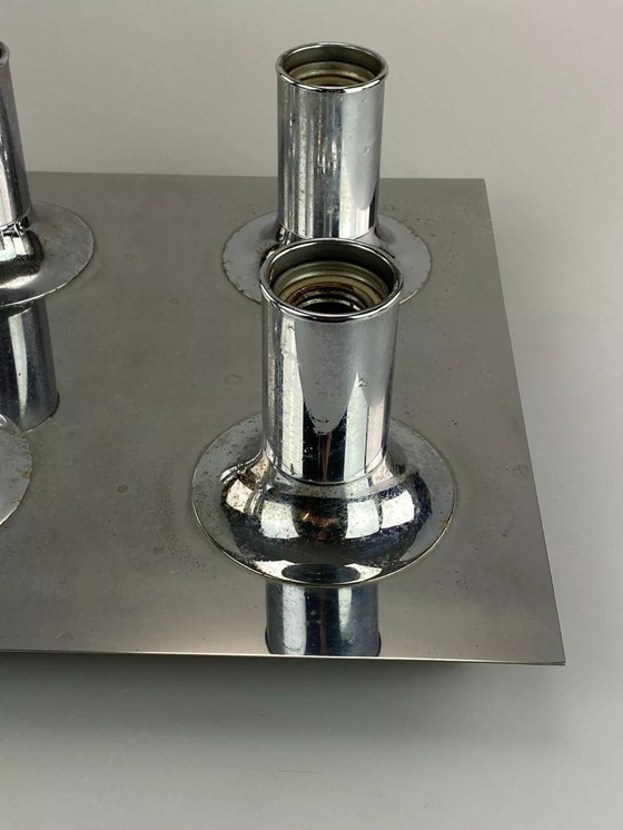 Image 1 of Lampada da parete anni '60 e '70 Lampada da parete Cosack cromata Lampada da parete design anni '60 e '70