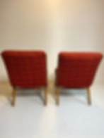 Jens Risom Poltrona Lounge Chair Anni '40 '50 Rosso Boucle Vostra Knoll – Poltrone (photo 31 of 38)