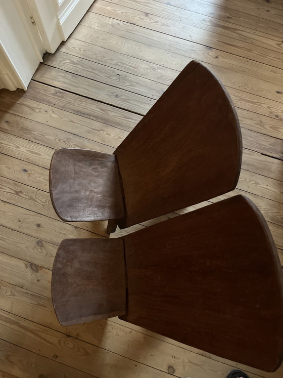 Chaises Africaines – Chaises pliantes, Wood (photo 4 of 5)