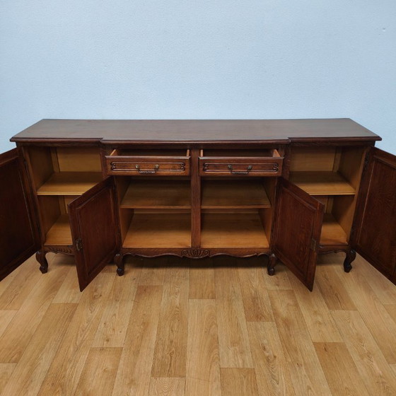 Image 1 of Vintage Louis XV sideboard wall cabinet buffet cabinet