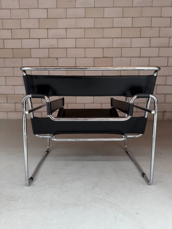 Image 1 of Vintage Wassily Stuhl von Marcel Breuer