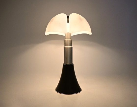 Image 1 of Lampe de Bureau Pipistrello Noire par Gae Aulenti pour Martinelli Luce
