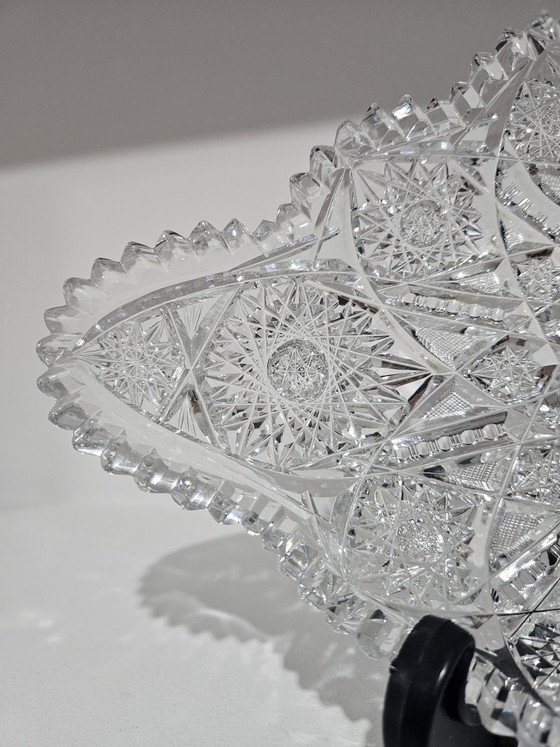 Cuenco de Cristal con Motivo de Estrella, años 20 – Crystal, Glass (photo 3 of 11)