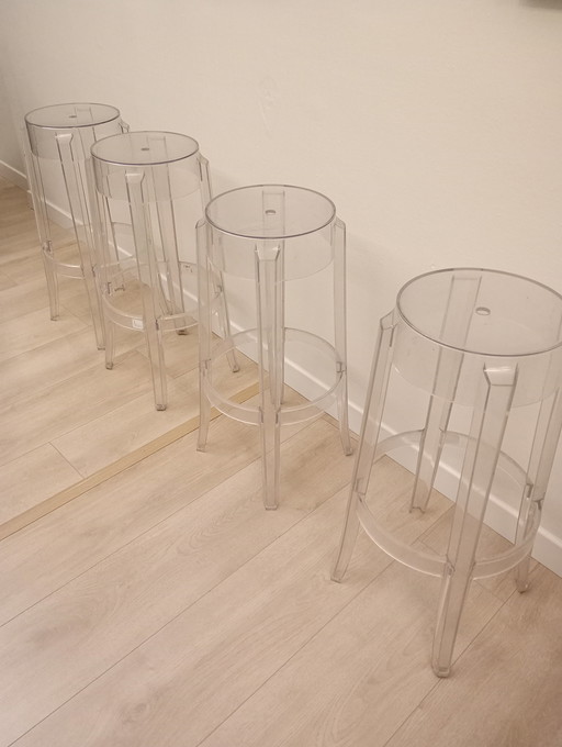 Philippe Starck Kartell barstoel Ghost chairs Charles
