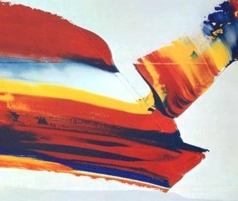 Image 1 of Paul Jenkins, Metamorfose - 1979 Tentoonstellingsaffiche, 39 X 76 cm