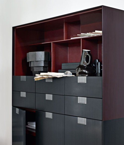 Image 1 of Mueble aparador Alcor con cajones y puertas de Maxalto B&B Italia
