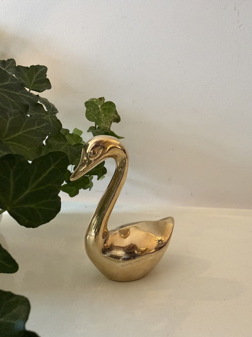Cigno di ottone