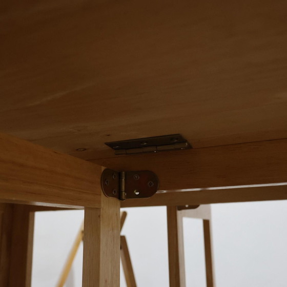 Image 1 of Set Tavolo E Sedie Richiudibile Design Scandinavo Anni 80 Modernariato