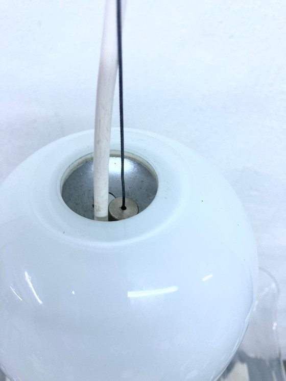 Image 1 of Italiaanse Murano glazen hanglamp, ontworpen door Renato Toso & Roberto Pamio Leucos.