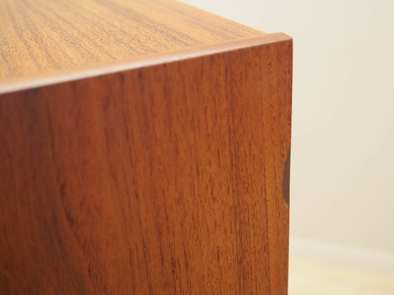 Image 1 of Teakholzkommode, dänisches Design, 1970er Jahre, hergestellt in Dänemark