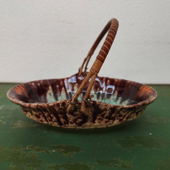 Image 1 of Vintage Fat lava schaaltje serveerschaaltje West Germany keramiek 545  