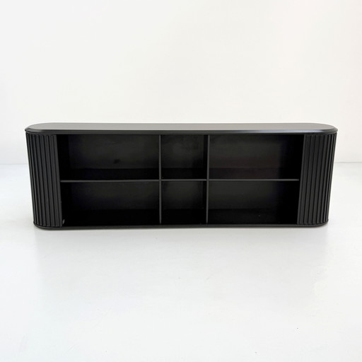 Black A'dammer Sideboard by Aldo van de Nieuwelaar for Pastoe, 1980s