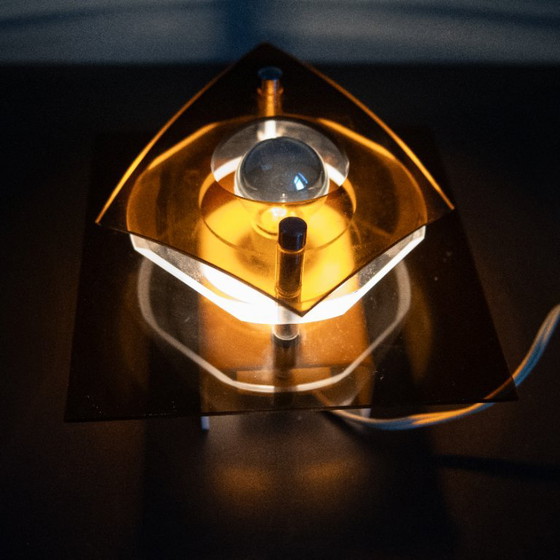 Vintage Herda Plexiglas Wall Lamp – Wall lights, Plastic (photo 9 of 9)