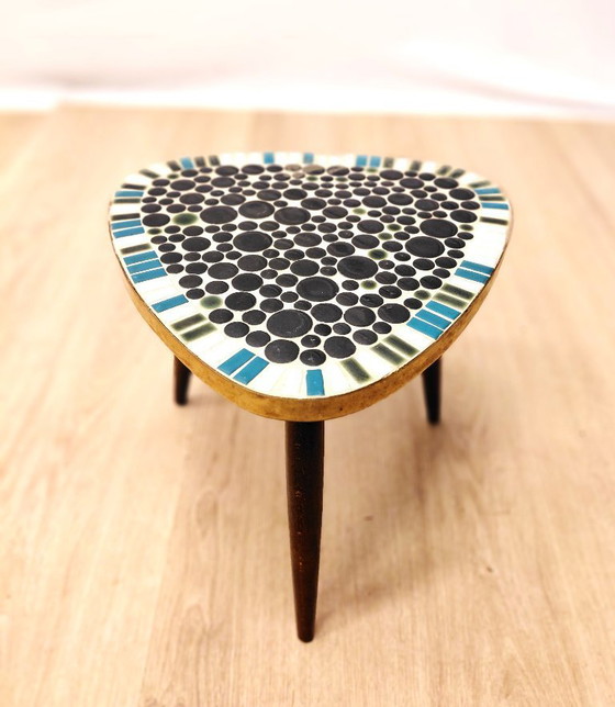 Image 1 of table d'appoint en céramique des années 1950