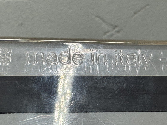 Image 1 of Set of designer canteen chairs Luisa Battaglia – anthracite