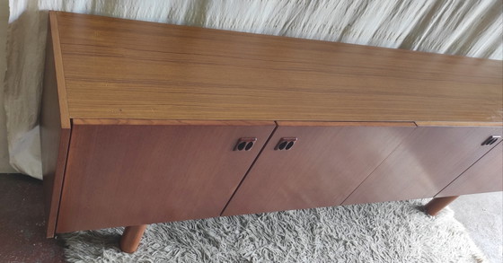 Image 1 of Dressoir van teakhout in Scandinavische stijl - jaren 60/70