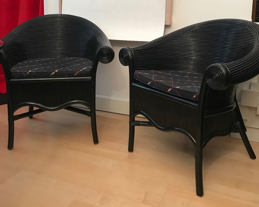 2x fauteuils Weener