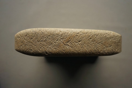 Image 1 of Monumental Sculpture of stylised Head. 1970s