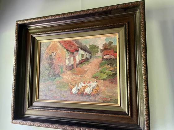 Image 1 of Chicken farm by Marcel Van Den Berg (1940-2023)