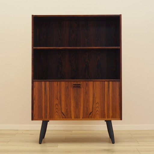 Bibliothèque en palissandre, design danois, années 1970, fabriquée au Danemark