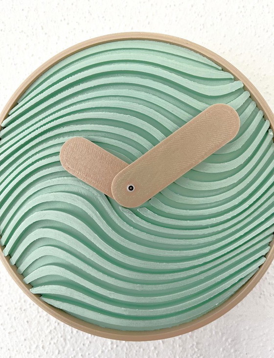 "Wilderness" Scandinavian Design Clockwork - Sustainable Material - 2026, LL, Beige (photo 2 of 8)