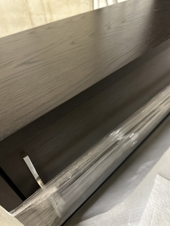 Image 1 of CONSOLE TABLE 180X40X76CM GREYED OAK