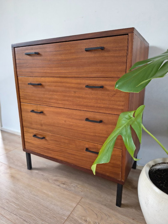 Credenza Mid-Century (Teak) – 4 Cassetti – simpla lux, Credenze, Legno (photo 4 of 11)