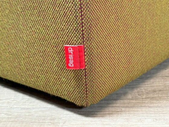 Drisag Puf – Tela Verde – Reposapiés y pufs, Textile (photo 4 of 8)