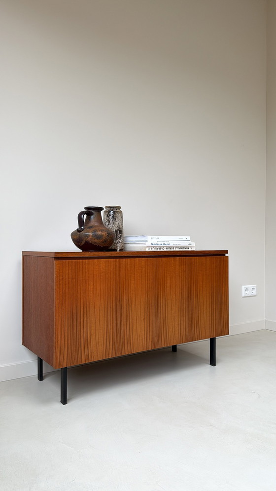 Image 1 of Vintage wooden Musterring cabinet / hinged chest