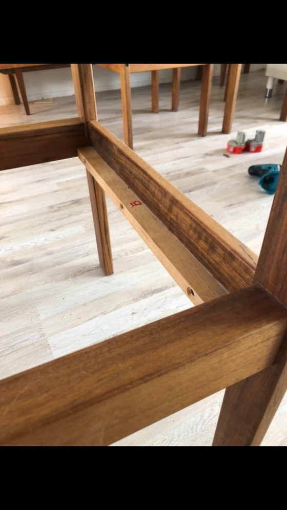 Image 1 of Midcentury fauteuil teak Deens design vergaderstoel 6 stuks 