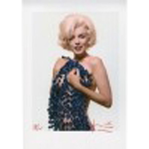 Vintage-Gemälde mit der Darstellung von "Marilyn in Chenille" von Bert Stern, 2011