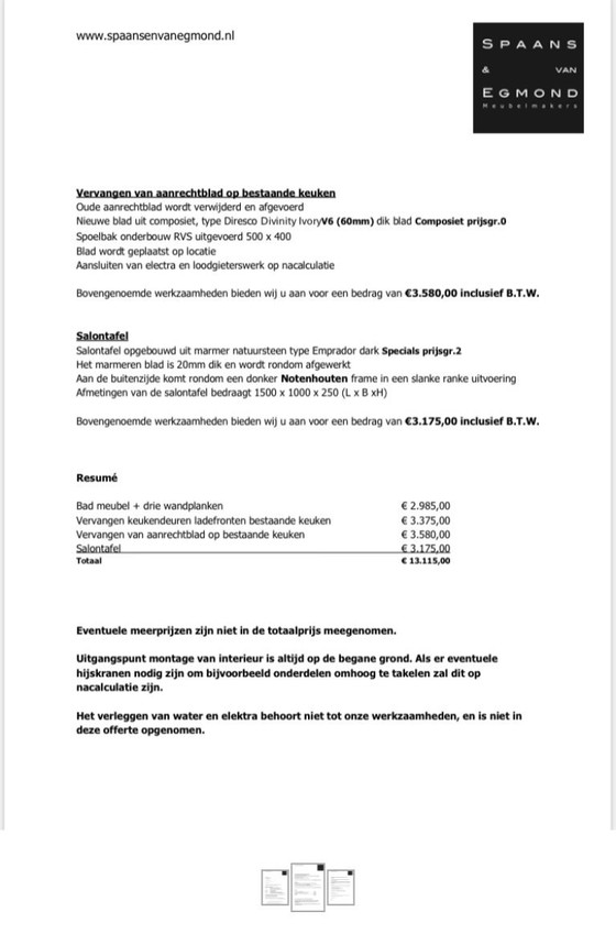 Image 1 of Marble Dark Emperador coffee table