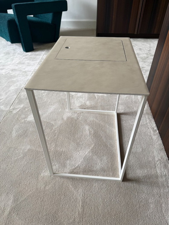 Image 1 of Zanotta Taschino night table white leather