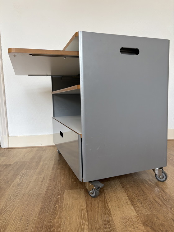 Verrijdbaar bureau – Bijzettafels, Metal, Mdf (photo 3 of 8)