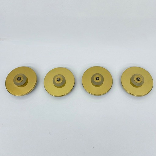 Set of 4 Hillebrand wall lamps , 1970s