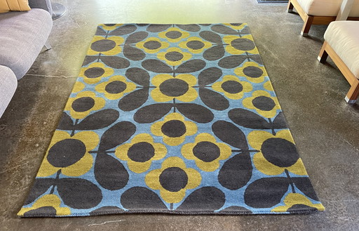 Brink and Campman Orla kiely carpet Flower Tile NEW