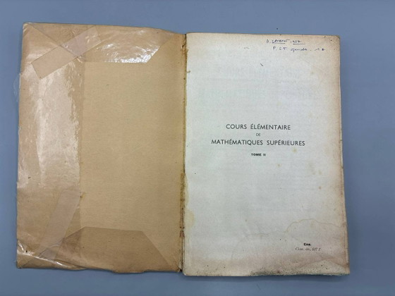 Elementary Course of Higher Mathematics – J. Quinet – Volumes I and II – Dunod – Coffee table books, Paper (photo 7 of 10)