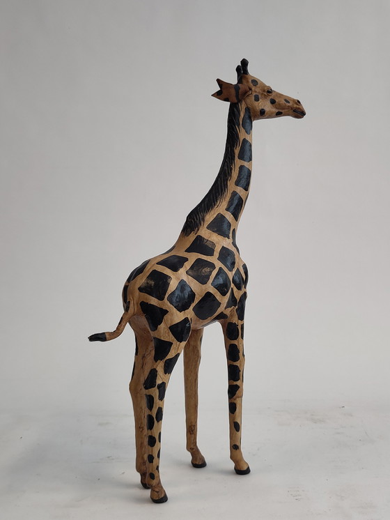 Image 1 of Giraffa in pelle vintage