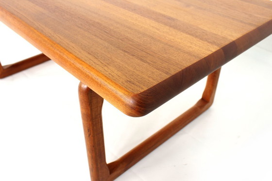 Image 1 of as new! TSM TARM Stole & Møbelfabrik Danish Mid - Century entirely solid Teak Coffee Table / Vintage Coffee Table