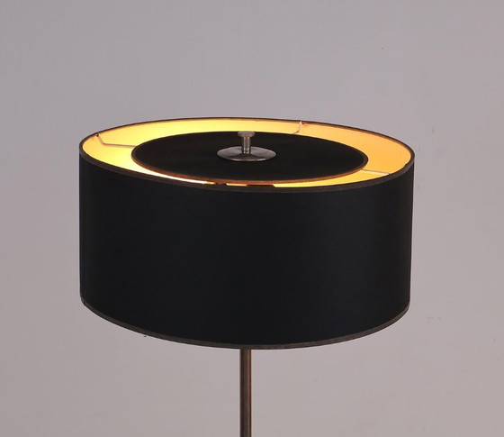 Image 1 of Vintage Metal Floor Lamp with Star Base, 1960s
