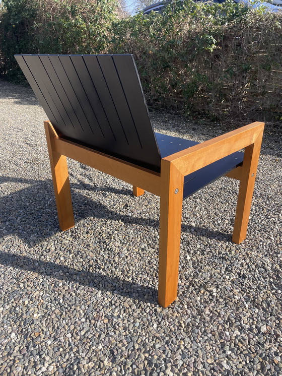 Image 1 of Slit Chair - Bernt Petersen voor Carl Hansen Denemarken.