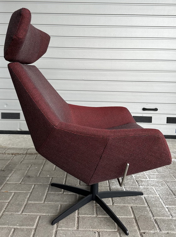 Image 1 of Topform Design Armchair With Hocker