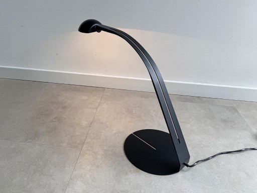1x Vintage 80s Herda Arc / Booglamp / Bureaulamp – bureaulampen, Metal (photo 2 of 10)