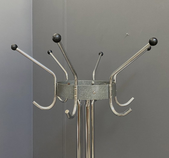 Tubax chromen staande kapstok uit de jaren 60 – Kapstokken, Metal (photo 13 of 14)