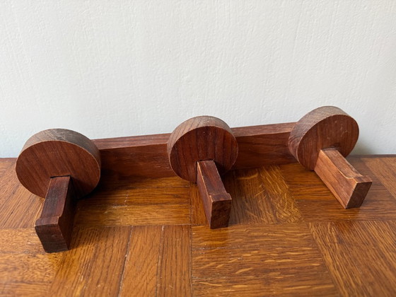 Image 1 of Appendiabiti in legno - anni '60