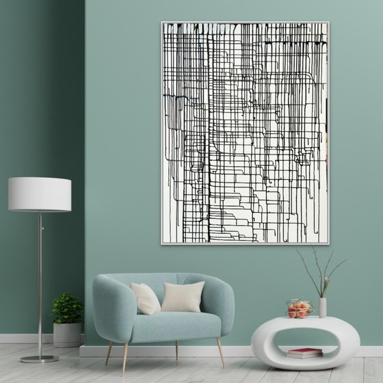Natia Antadze Abstract Composition XXL – Paintings & Drawings, Canvas (photo 3 of 15)