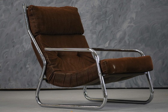 Image 1 of Fauteuil en sofa set uit het midden van de 20e eeuw, ontworpen door Gillis Lundgren, Ikea Zweden, jaren 70.