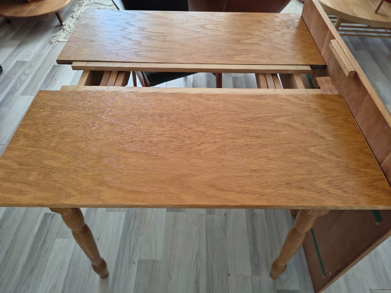 Image 1 of Vintage uitschuifbare eettafel